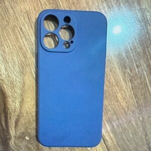 Apple Blue Phone Case